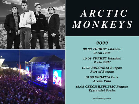 Грандиозно! Arctic Monkeys пристигат за концерт в Бургас