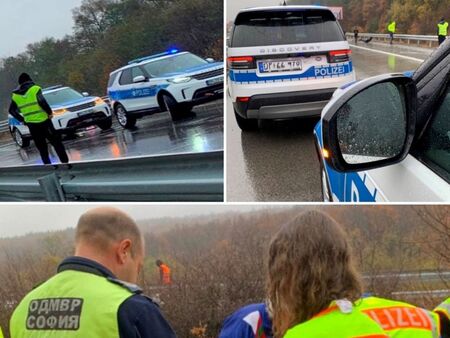 Невиждано! Немски полицаи отцепиха магистрала "Тракия"