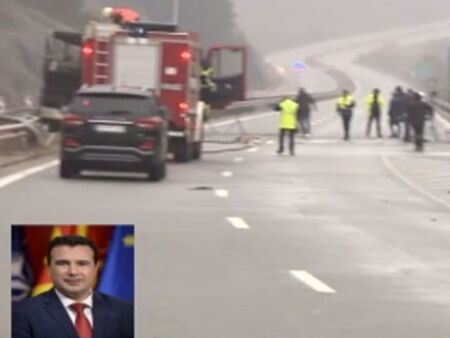 Зоран Заев и министър Османи пристигнаха в България заради трагедията на "Струма"