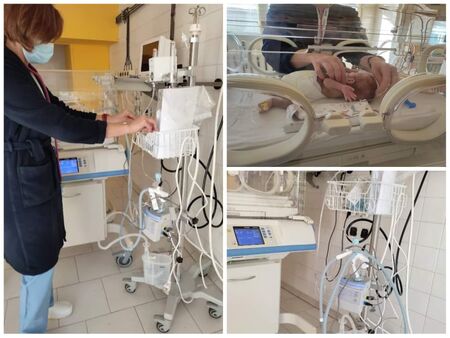 Два нови апарата от дарители помагат на недоносените бебета в УМБАЛ Бургас