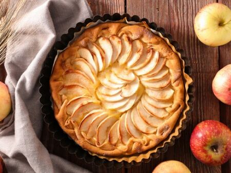Рецепта за тарт с ябълки и масло