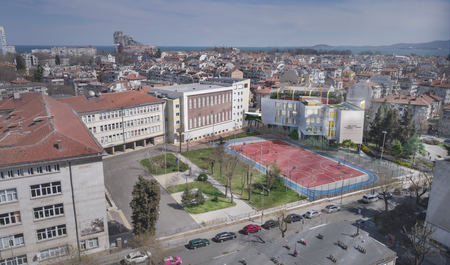 Нов корпус за Математическата и Френската гимназия в Бургас