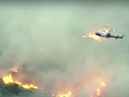 Голям пожар в Калифорния, евакуират хора от Лагуна бийч