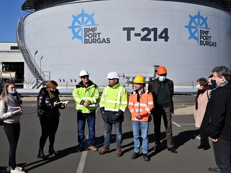 „БМФ Порт Бургас” демонстрира безопасността на съоръженията и мащабността на инвестициите си