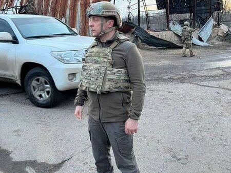 Зеленски и Кличко на вражевата линия в Киев