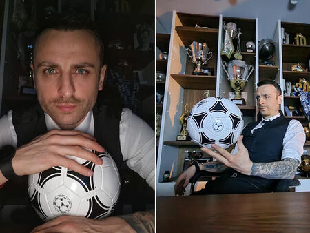 Трима бургазлии трогнаха с подарък легендата във футбола Димитър Бербатов
