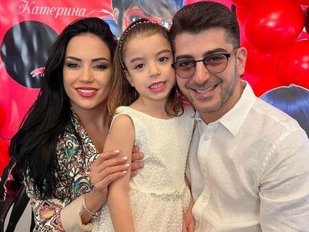 Сашо Кадиев се събра с бившата си заради дъщеря им Кати