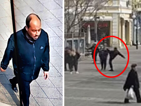 Ето кой е мъжът, нападнал безпричинно непозната в центъра на Бургас