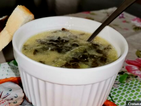 Рецепта за супа с лапад и настъргани картофи