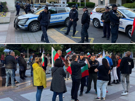 В Бургас тази вечер 20 викат за неутралитет, вардят ги двойно повече полицаи