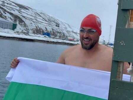 Петър Стойчев извоюва златен медал в Северния ледовит океан