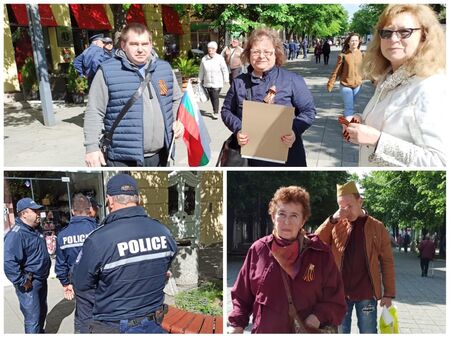 Видео от шествието "Безсмъртният полк" в Бургас