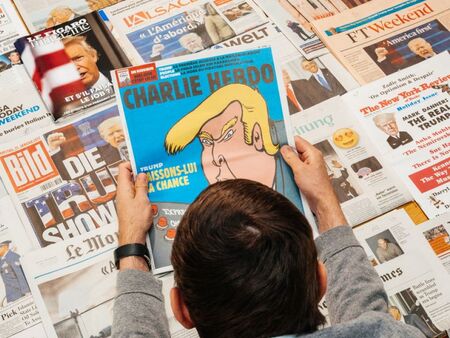 „Шарли ебдо“ с украински брой - публикува творби на украински карикатуристи