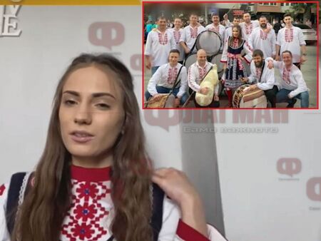 Красавица от Пловдив отиде на бала си с носия и с оркестър за народна музика