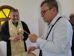 Кметът на Камено Жельо Вардунски откри новия параклис в село Ливада