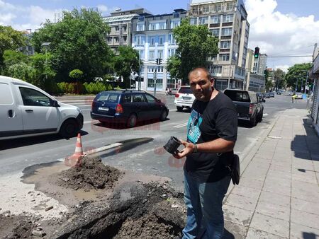 Голяма авария остави половината ЦГЧ на сухо, водата теква до минути