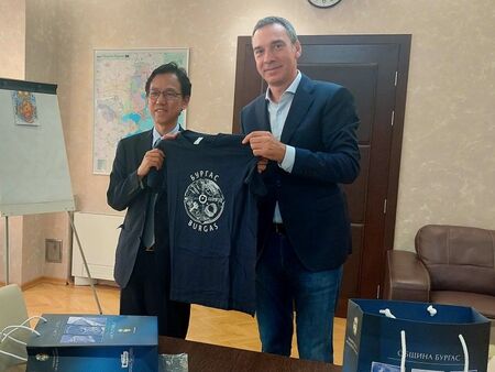 Кметът Димитър Николов прие японския посланик