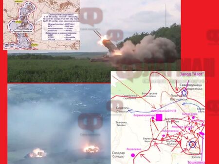 Руската армия напредва към Лисичанск. Изтеглянето на украинците към Северск през коридор с ширина от 6-8 километра, е невъзможно защото непрекъснатия артилерийския огън