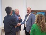 Бележитият Руси Куртлаков откри изложбата си в Поморие при огромен интерес