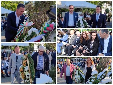 10 години от атентата на летище Бургас: Висши държавници, управленци и дипломати почетоха паметта на жертвите