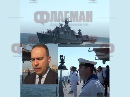 Министър Заков в Бургас заради „Бриз 2022“, обезвреждат мини и гонят терористи от  кораб