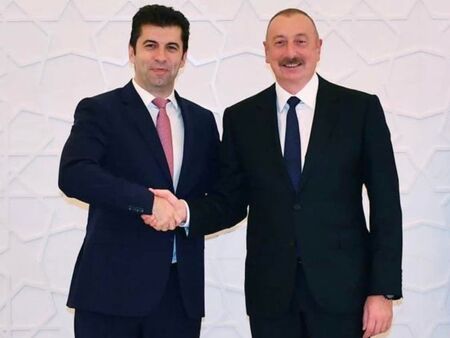 Най-важното за Кирил Петков от преговорите за газа – вечерял приятелски с президента на Азербайджан