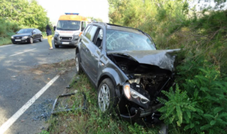 31-годишна шофьорка пострада при катастрофа в Руенско