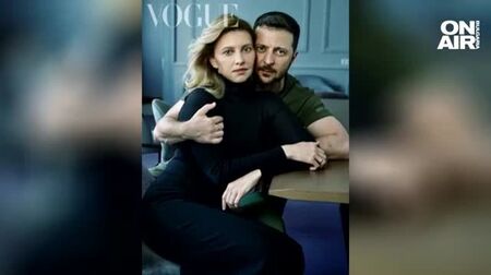 Семейство Зеленски позираха за корицата на "Vogue"