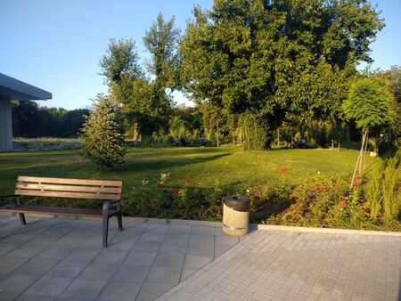 Направиха малък парк край новия музей на "Аква Калиде"