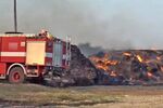 1000 бали слама изгоряха при пожар в Средец