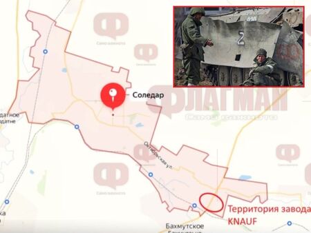 Ожесточени боеве в Соледар, щурмът на руските нашественици към Бахмут завършил с неуспех