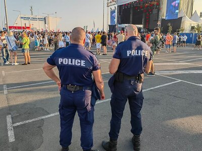Полицаи Бургас