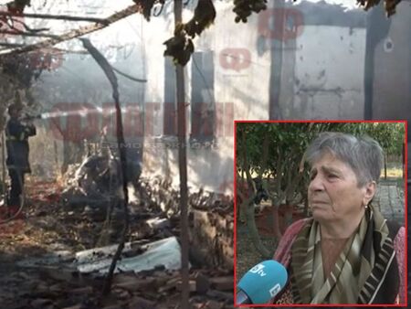 Ужасна трагедия! Спасената от изгорялата къща в Деветинци Янка загубила всичко