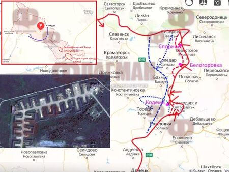 Руснаците загубили най-малко 9 самолета при взривовете в Крим, превземат Соледар