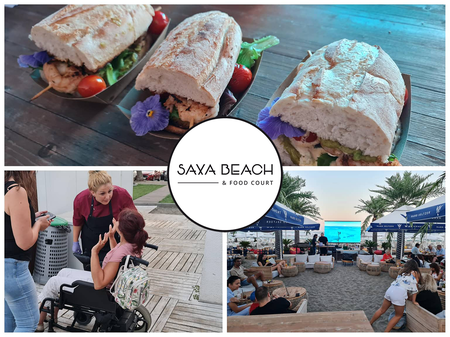 Само на SAXA Beach: Сандвич със скарида и теменужка заменя цацата и пържените картофки на плажа в Бургас