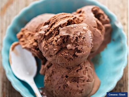 Рецепта за домашен шоколадов сладолед