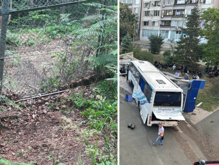 Засечен е в района на Босна където водачът не се подчинява