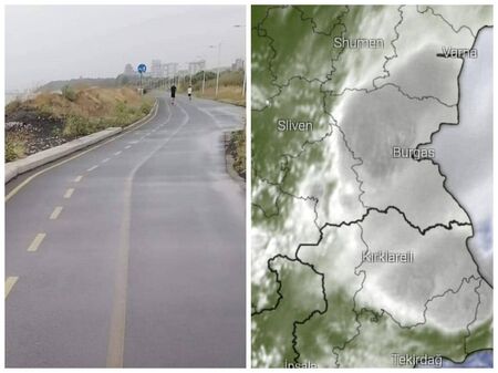 Бургас преди бурята: Гответе се за обилни валежи и гръмотевици, градушката може и да се размине