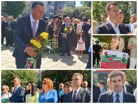 Бургас отдаде заслужена почит на героите, посветили живота си на Съединението на България