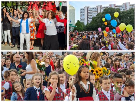 Най-голямото основно училище в Югоизточна България - ОУ "Братя Миладинови", посрещна новата учебна година