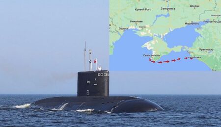 Русия спешно изтегли подводниците си от Крим