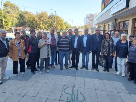Жители на жк."Меден рудник" изразиха подкрепа за Коалиция „БСП за България“