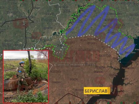 Украинските войски напредват към Берислав, руснаците удариха град край Киев с дронове