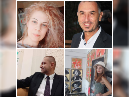 Митко Иванов, Добрин Вътев, Таня Стоянова и Силвия Инджова с мисия към младите художници в Бургас