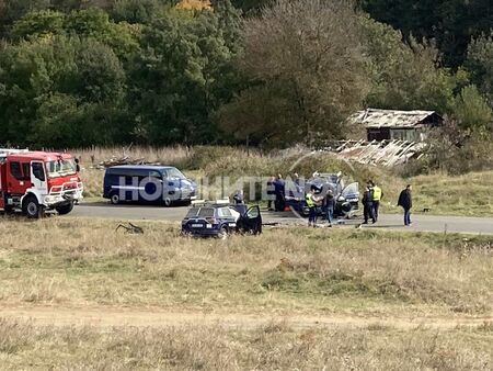 Има пострадали Два джипа на Жандармерията се удариха челно тази