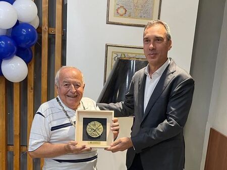 Ротари клуб Бургас-Пиргос чества 80 години на своя първи президент – Евтим Цинцарски