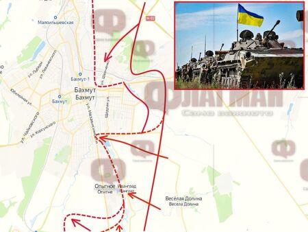 От украинското Оперативно командване Юг съобщиха че гори фармацевтичен склад