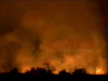 Голям пожар в "Мини Марица-изток"