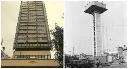 Първият небостъргач в София, покрай който днес архитектът му не иска да минава