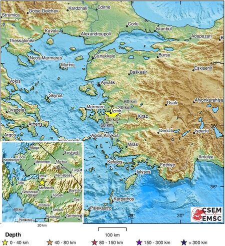 Силно земетресение в Турция, има ранени